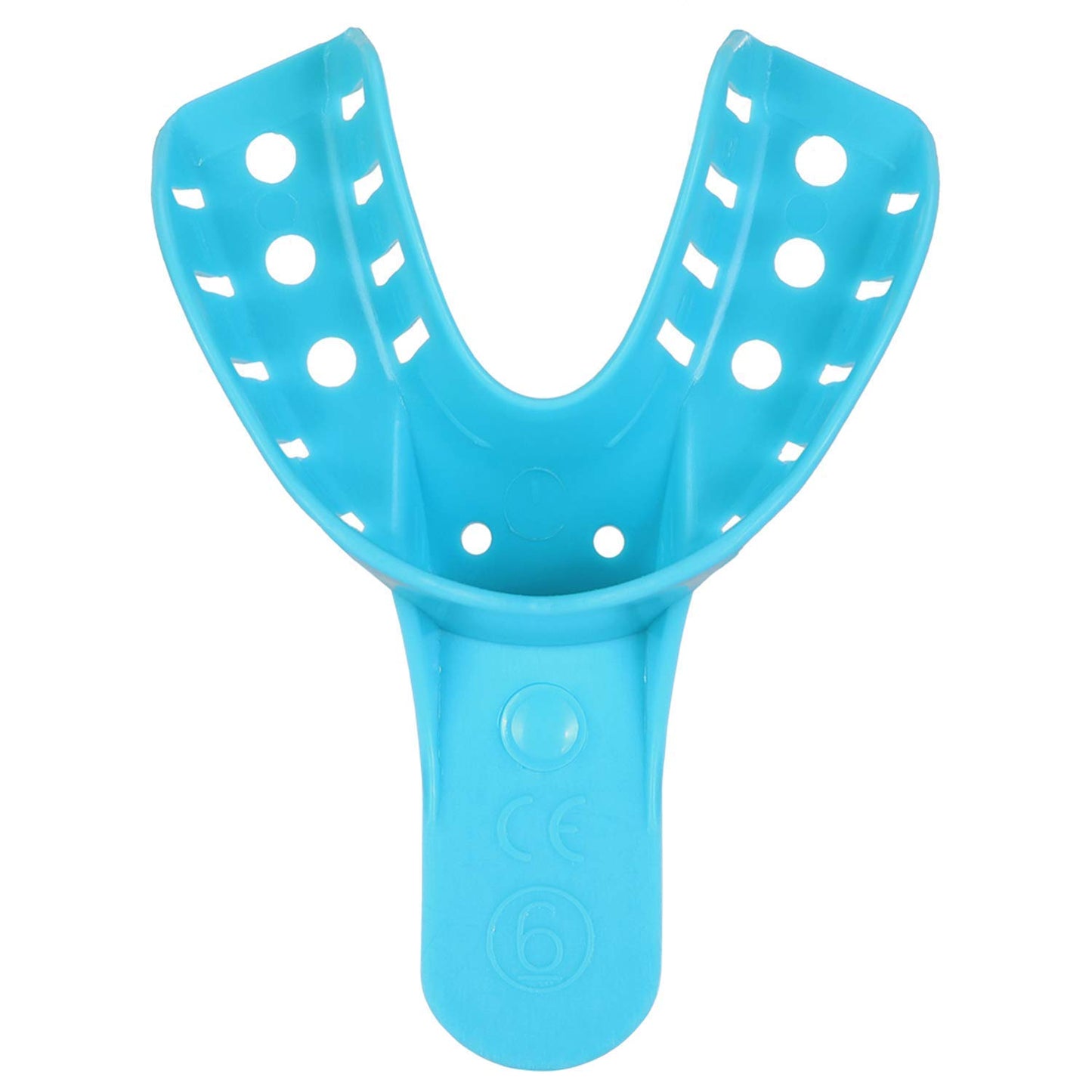 Dental Impression Tray Bag of 12, Perforated Disposable Trays