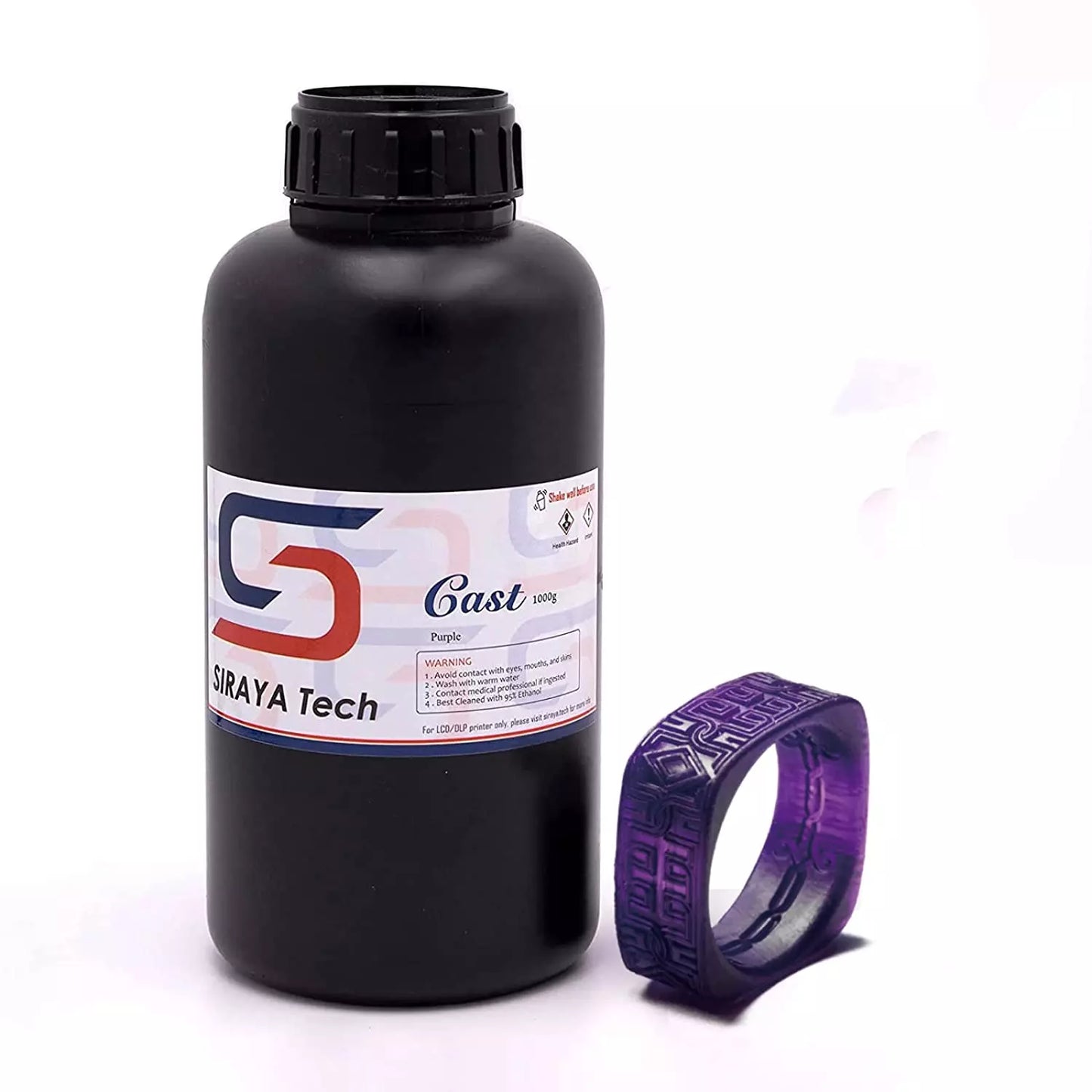 Cast 3D Printer Resin Castable LCD UV-Curing Resin Easy To Print Use And Burn