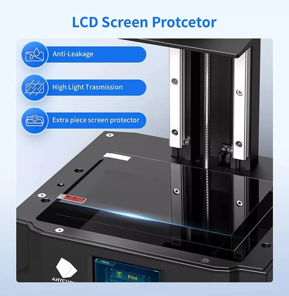 ANYCUBIC Photon Mono X 6Ks Resin LCD 3D Printer Fast 7.8x7.7x4.8in 6k HD Print