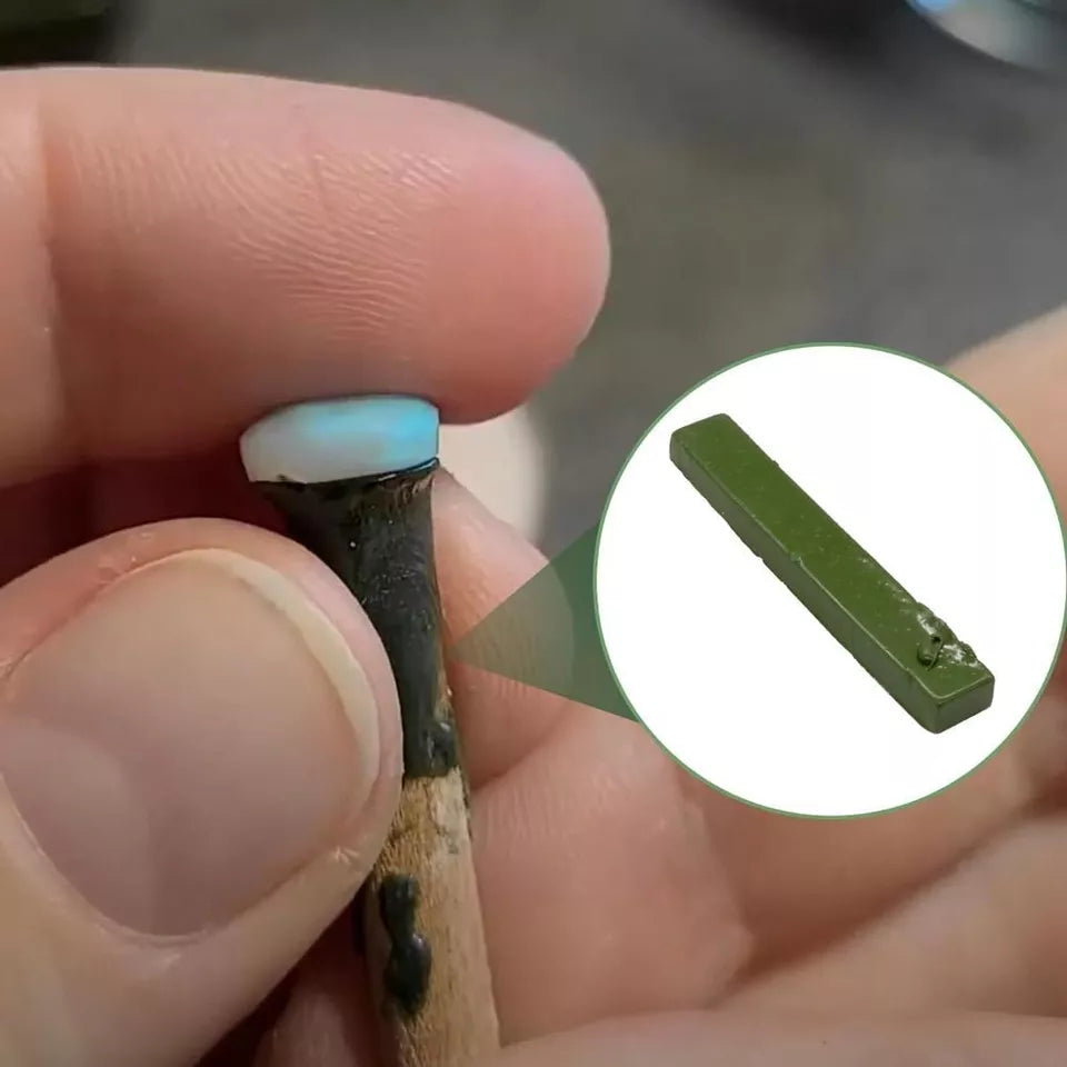 Green DOP Wax Fit For Lapidary Cabachon Forming Cutting