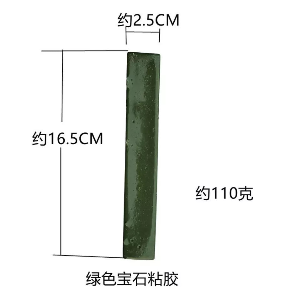 Green DOP Wax Fit For Lapidary Cabachon Forming Cutting