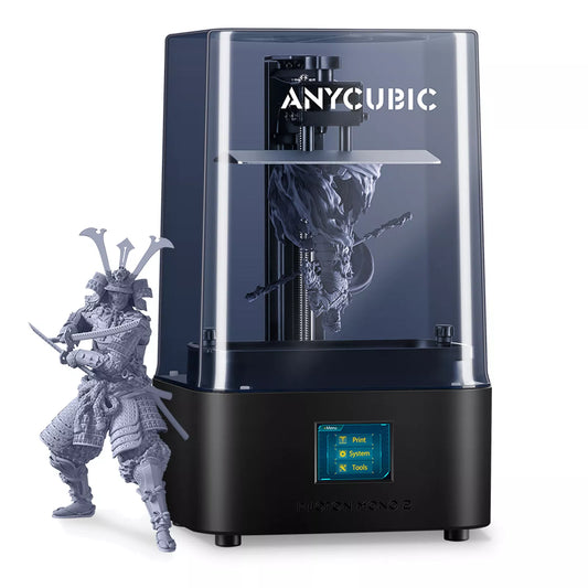 ANYCUBIC Photon Mono 2 Resin LCD 3D Printer 4k+ 6.6'' Screen 6.5x3.5x5.6in Size
