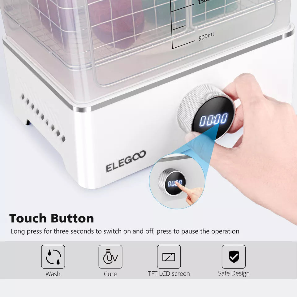 ELEGOO Mercury X Bundle w/ Separate Washing and Curing Station for Large Models