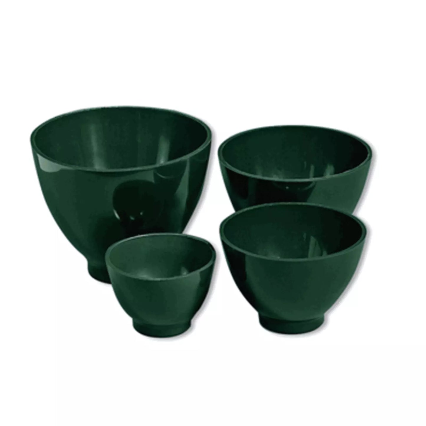 Dental Lab Flexible Rubber Impression Mixing Alginate Bowl - Small, Medium Large