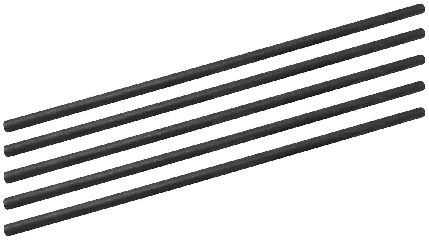 5 Pack 5/16" x 12" Graphite Crucible Stir Rod Casting Melting Refining Tool